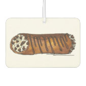 食イタリアン品ベーカリーペストリーチョコレートチップカノーリ カーエアーフレッシュナー (正面)