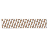 食イタリアン品ベーカリーペストリーチョコレートチップカノーリ ショートテーブルランナー (横)