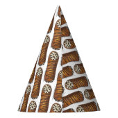 食イタリアン品ベーカリーペストリーチョコレートチップカノーリ パーティーハット (裏面)