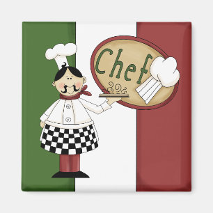 食イタリアン料理人 マグネット