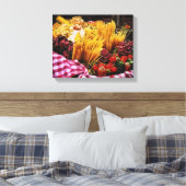 食イタリアン物写真台所壁デコ キャンバスプリント (インサイチュ (寝室))