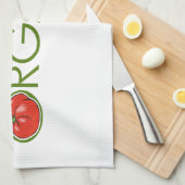 食オーガニック品 キッチンタオル (四つ折り)