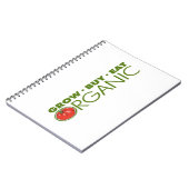 食オーガニック品 ノートブック (左側)