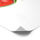 食オーガニック品 ポスター (角)