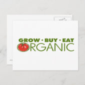 食オーガニック品 ポストカード (正面/裏面)