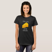 食オーガニック料チーズチーズメーカー Tシャツ (正面フル)