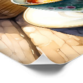 食クール物好きパン肉サンドイッチポスター ポスター (コーナー)