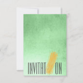 食パーソナライズされたイタリアン食ディナー招待状 招待状 (正面)