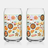 食フランスの品 ガラス缶 (裏面)