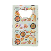 食フランスの品 クレジットカード栓抜き (裏面)