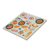 食フランスの品 タイル (側面)