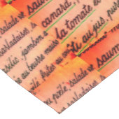 食フランスの品 テーブルクロス (アングル)