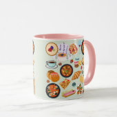 食フランスの品 マグカップ (正面右)