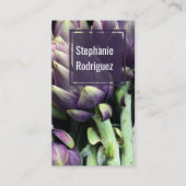 食モダンカラフル料の名刺 名刺 (正面)