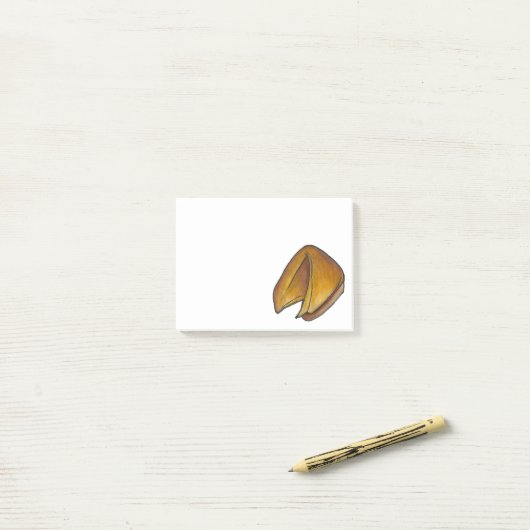 食中国の品フォーチュンクッキーCookieを投稿したメモ ポストイット (デスク上)