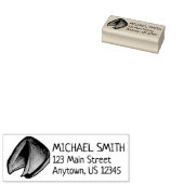 食中国の品取出しレストランフォーチュンクッキー ラバースタンプ (押印)