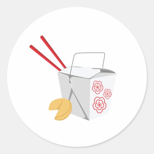 食中国の品 ラウンドシール (正面)