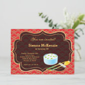 食中国の生誕会 招待状 (スタンド正面)