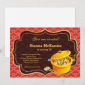 食中国の生誕会 招待状 (正面/裏面)