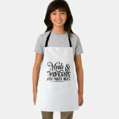 食事と思い出はここでつくられる エプロン (インサイチュ)