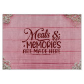 食事と思い出はここでつくられる カッティングボード (正面)