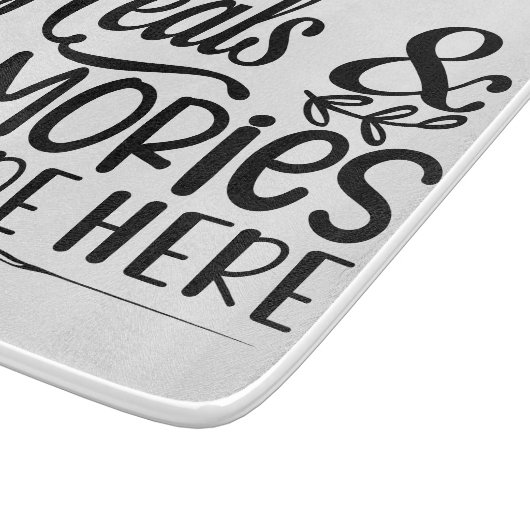 食事と思い出はここで作られる カッティングボード (角)