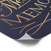 食事と思い出はここで引用文デザイン ポスター (角)