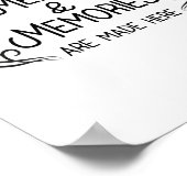 食事と思い出引用文、キッチン引用文 ポスター (角)