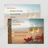 食事と旅行の予定 出欠カード (正面/裏面)