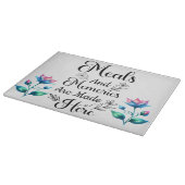 食事と記憶 カッティングボード (角)