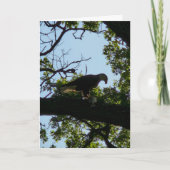 食事の前の感謝カード カード (正面)