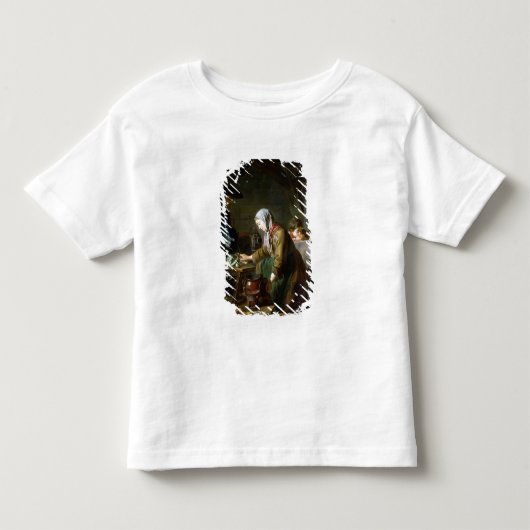 食事の準備 トドラーTシャツ (正面)