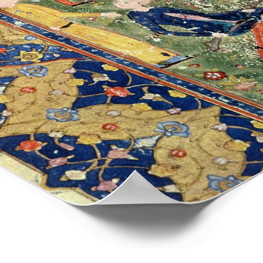 食事の準備 ポスター (角)