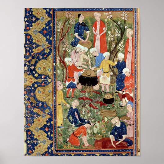 食事の準備 ポスター (正面)