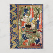 食事の準備 ポストカード (正面)