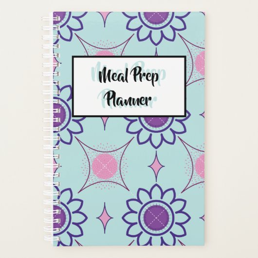 食事の準備 |図形パターンプランナー プランナー手帳 (正面)