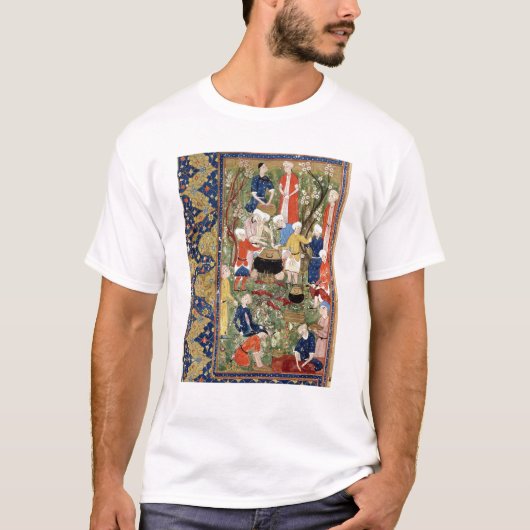 食事の準備 Tシャツ (正面)