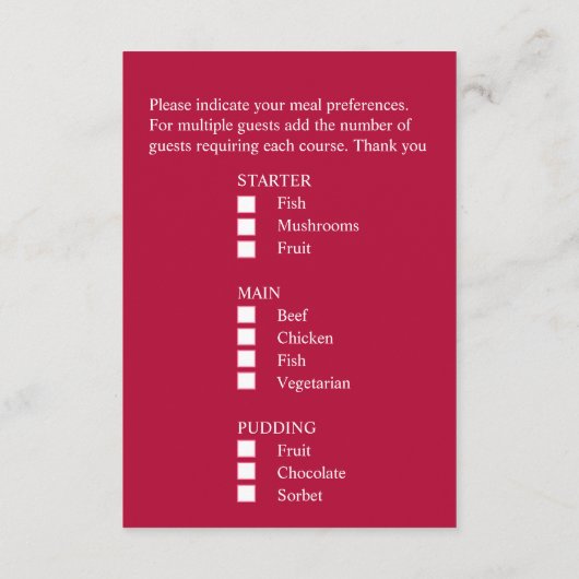 食事の結婚選択ピンクのパンジーフローラ エンクロージャーカード (裏面)