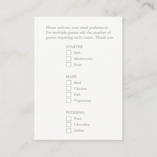 食事の結婚選択ヘルレボアアートエンクロージャカード エンクロージャーカード (裏面)