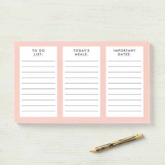 (食事の計画を)重要な日付の色で表示すカスタムる ポストイット (デスク)
