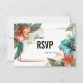 食事の選択でハイビスカスセレナーデパラダイス 出欠カード (正面)