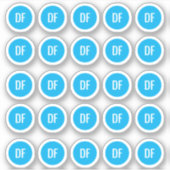 食事の選択の乳製品フリーシール シール (正面)