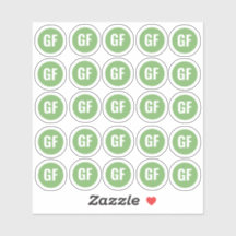 食事の選択グルテンフリーシール