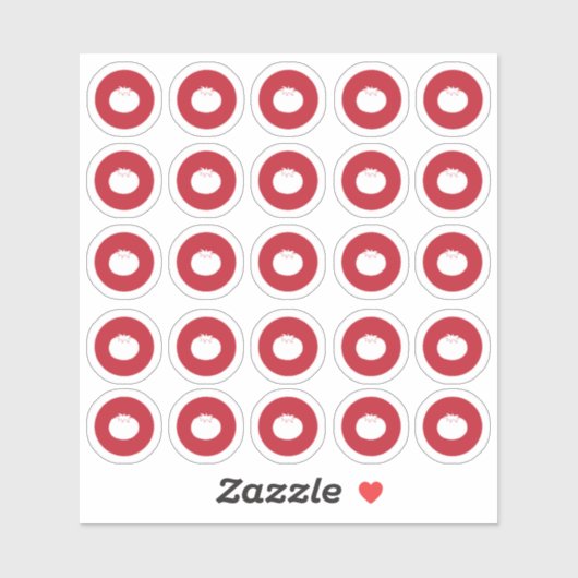 食事の選択パスタのシール シール (シート)