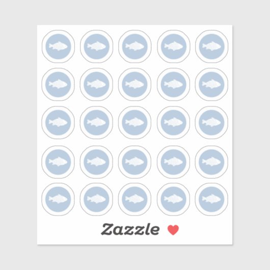 食事の選択フィッシュシール シール (シート)