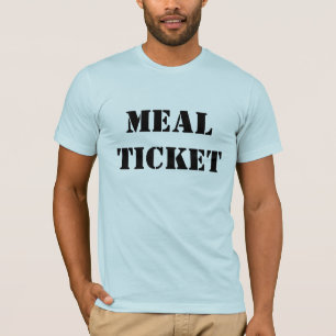 食事チケット Tシャツ
