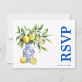 💙🍋食事制限 Azul+Limone Romance 出欠カード (正面)