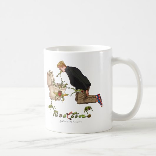 食事時間のマグ コーヒーマグカップ (右)