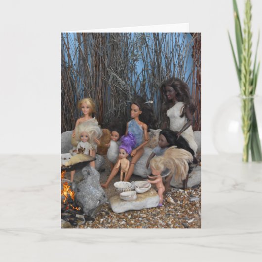 食事時間。 カード (正面)