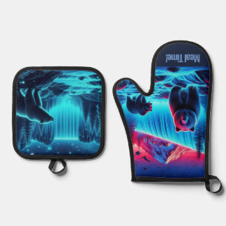 食事時間！ 鍋つかみ&鍋敷きセット